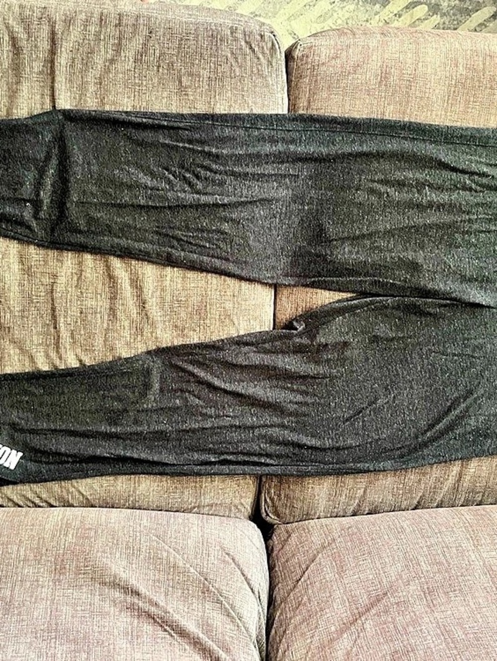 Pink Nation Black Athletic Leggings Size Medium